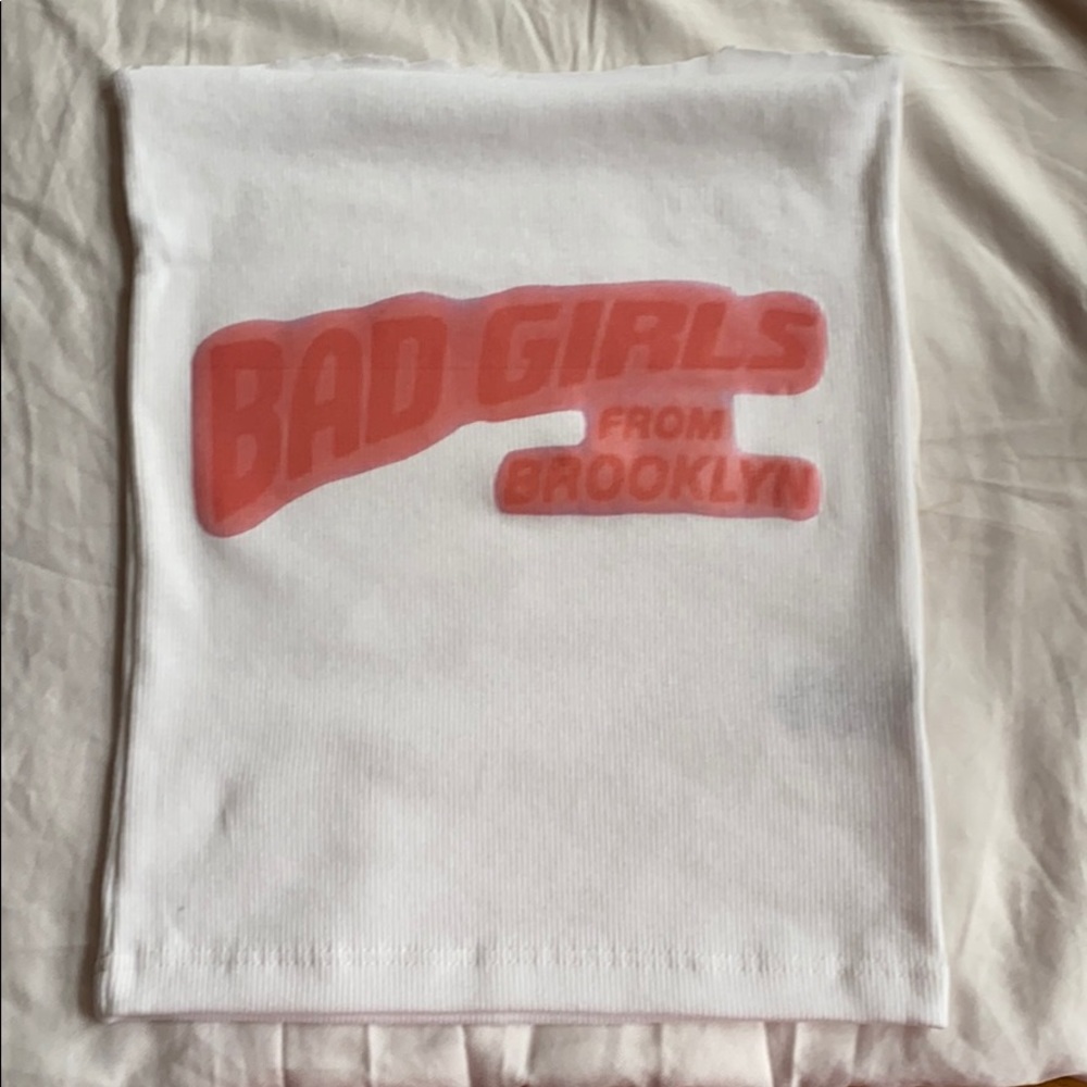 DIY bad girls from Brooklyn tube top